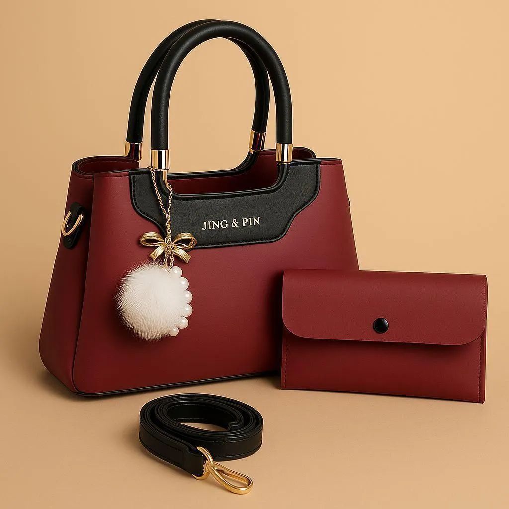 Luxury Handbag & Wallet Set For Women